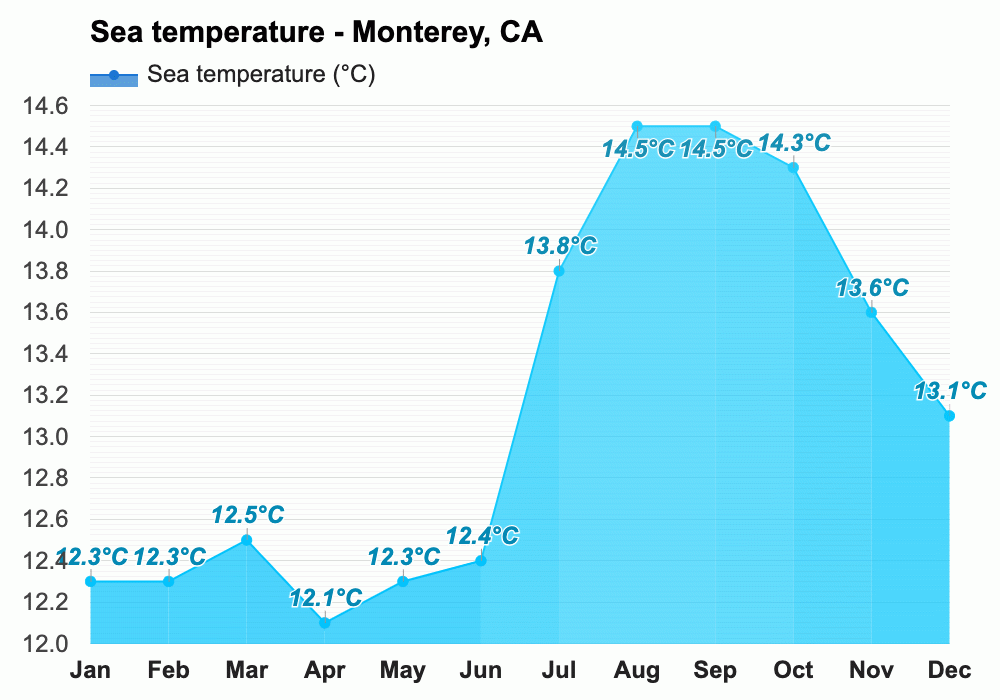 Monterey, CA January weather forecast and climate information