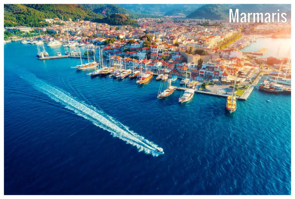 October weather Autumn 2024 Marmaris, Turkey