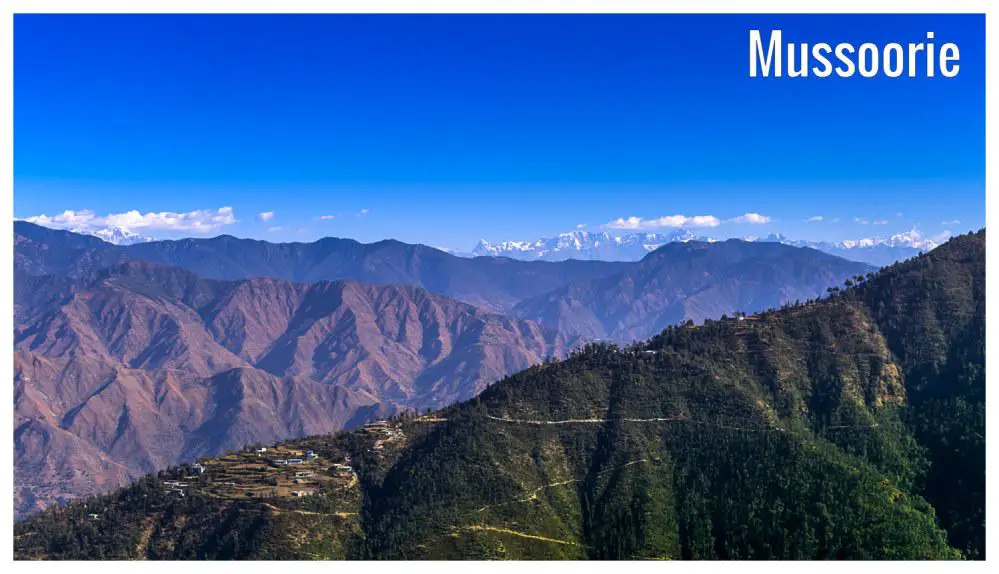 January weather Winter 2025 Mussoorie, India