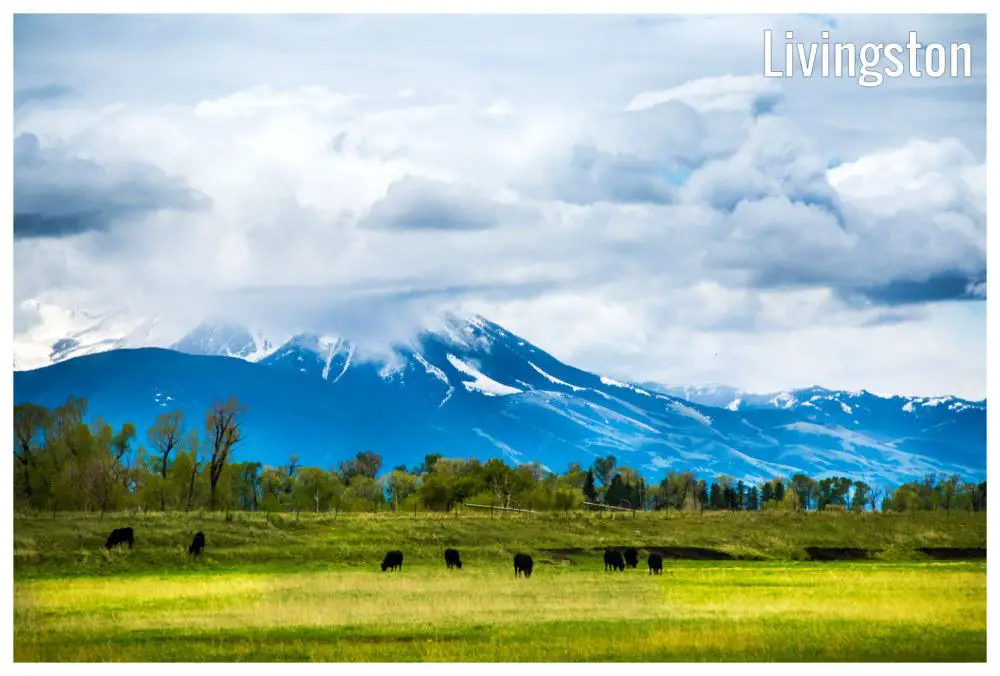 April weather Spring 2024 Livingston, MT