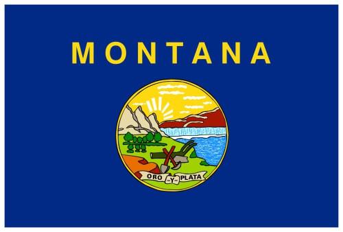Flag of Montana, USA